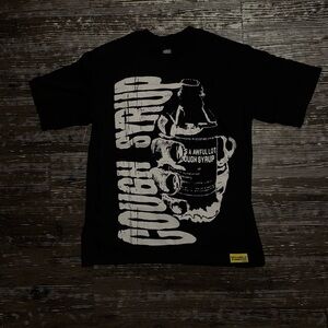 Cough Syrup Black Graphic Tee